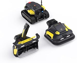 YARBO Robot Lawn Mower Pro and Snow Blower with Modular Design, Auto-Recharging, AI Multi-