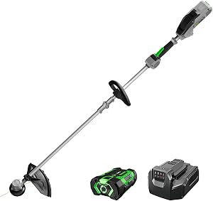EGO POWER+ String Trimmer, Battery Powered, 15" Trimmer for Weeds and Grass with Rapi