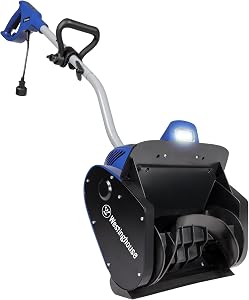 Westinghouse WSnow11SD Corded Snow Shovel, 11-inches Wide, Electric Snow Shovel with 20ft 
