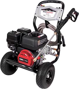 Simpson 3400 PSI Gas Pressure Washer, 2.5 GPM Residential Power Washer, Cold Water, 25' Ho