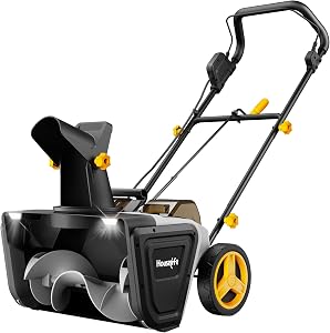 Cordless Snow Blower Compatible with DeWalt 20V Battery(Tool Only), 20'' Brushless Electri